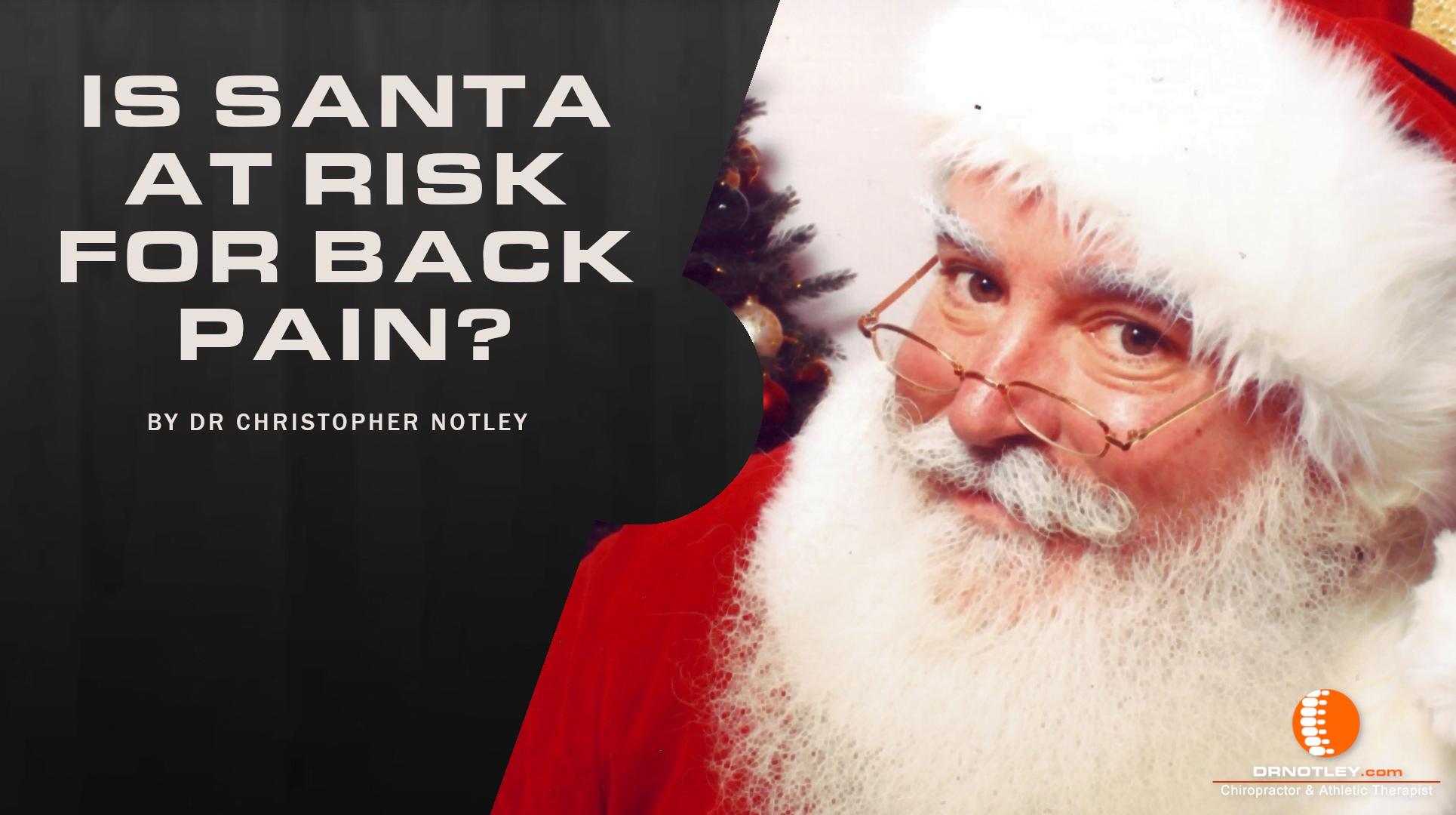 Would Santa have back pain?