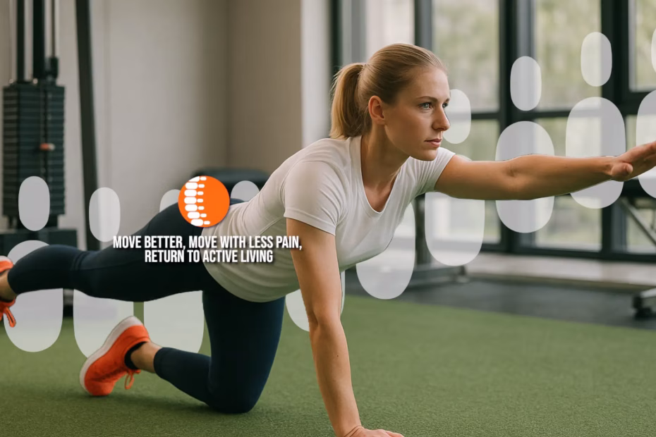 Winnipeg chiropractor bird dog exercise for multifidus training